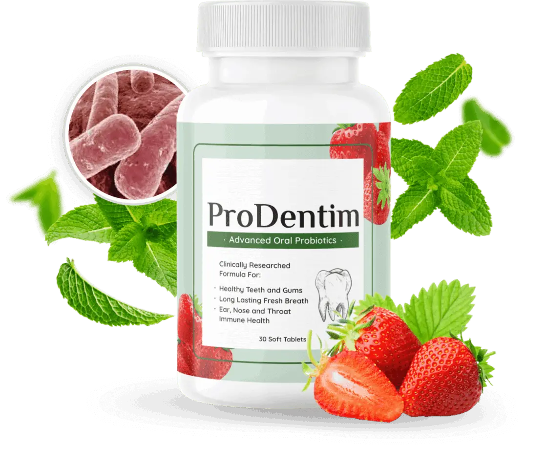ProDentim with ingredients